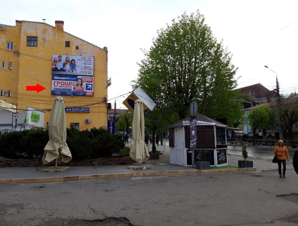 Billboard Chernivtsi,  st. Geroiv Majdanu, 54 niznij