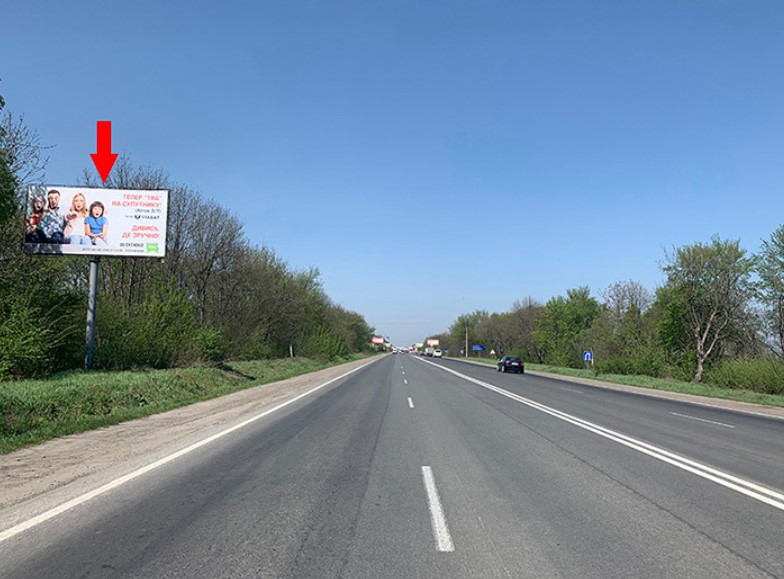 Билборд Новый Киселёв,  вул. Галицький шлях