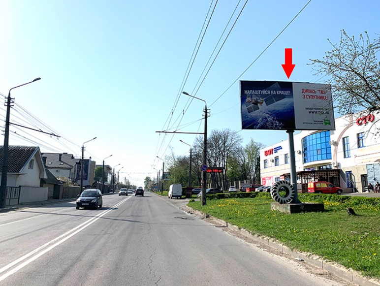 Билборд Черновцы,  вул. Головна, 246-Б (виїзд з міста)