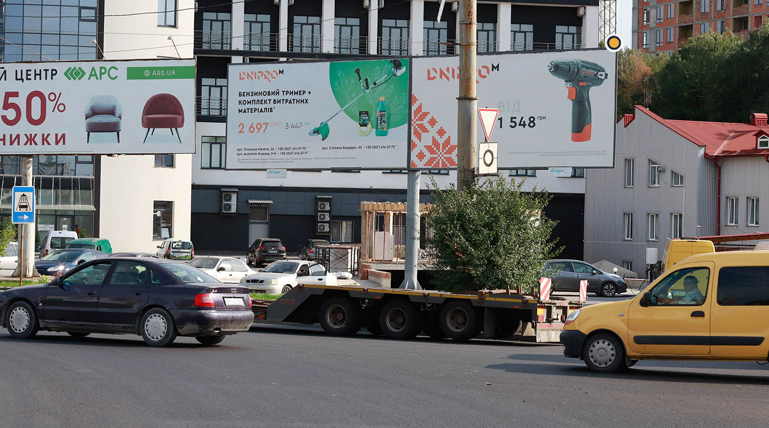 Билборд Тернополь,  Протасевича/Підволочиське шосе, правий