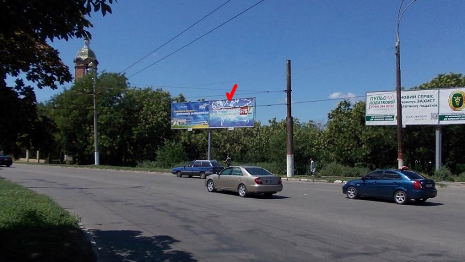 Билборд Херсон,  Полковника Кедровського (Будьонного) вул / 200 років Херсона пр, (автовокзал), правий