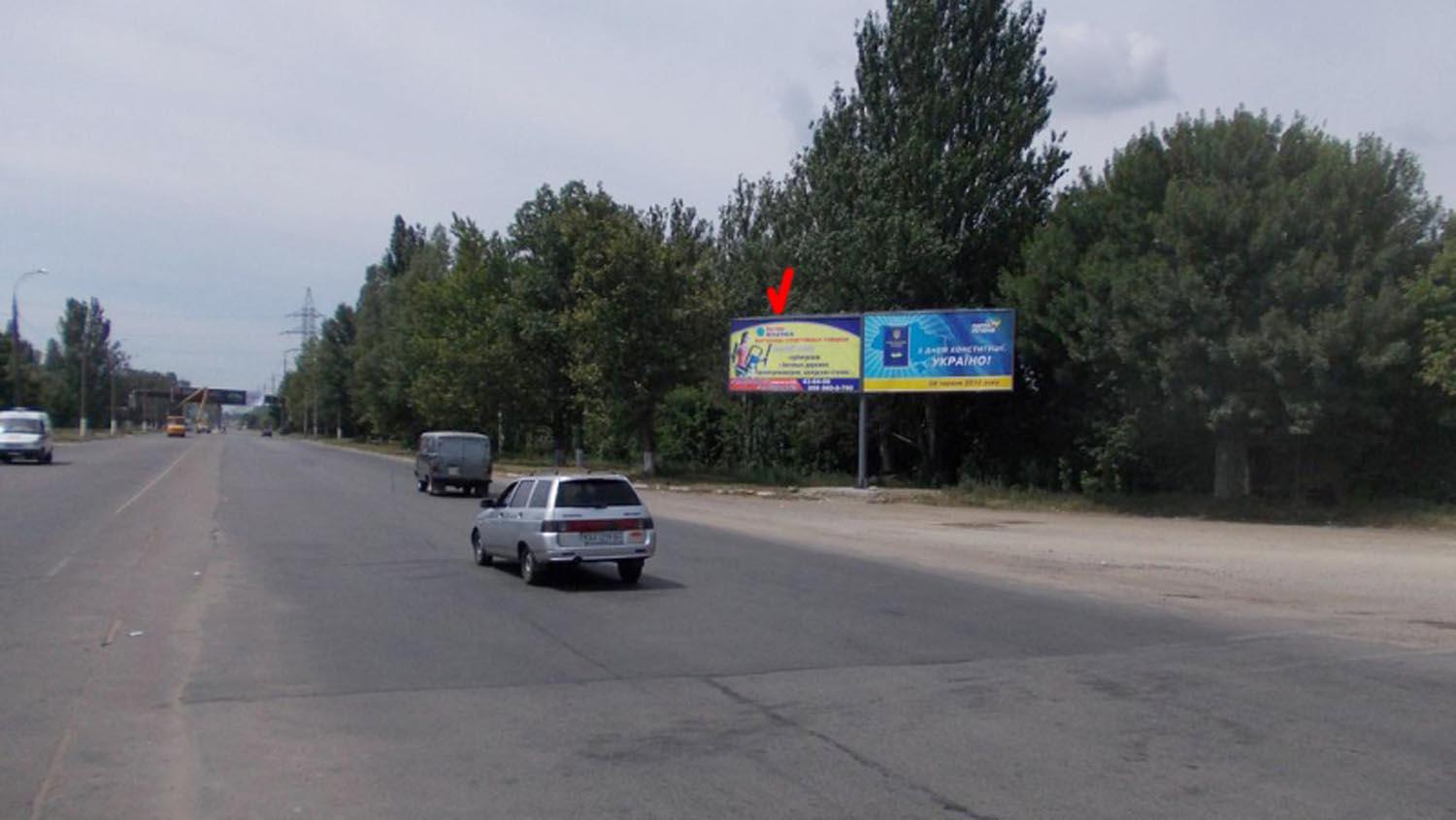 Билборд Херсон,  Бериславське шосе, в`їзд, лівий