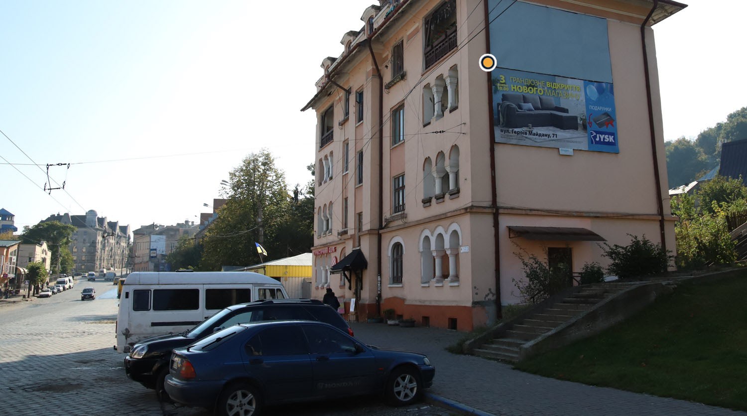 Billboard Chernivtsi,  Gagarina st., 23, niznij, z centru