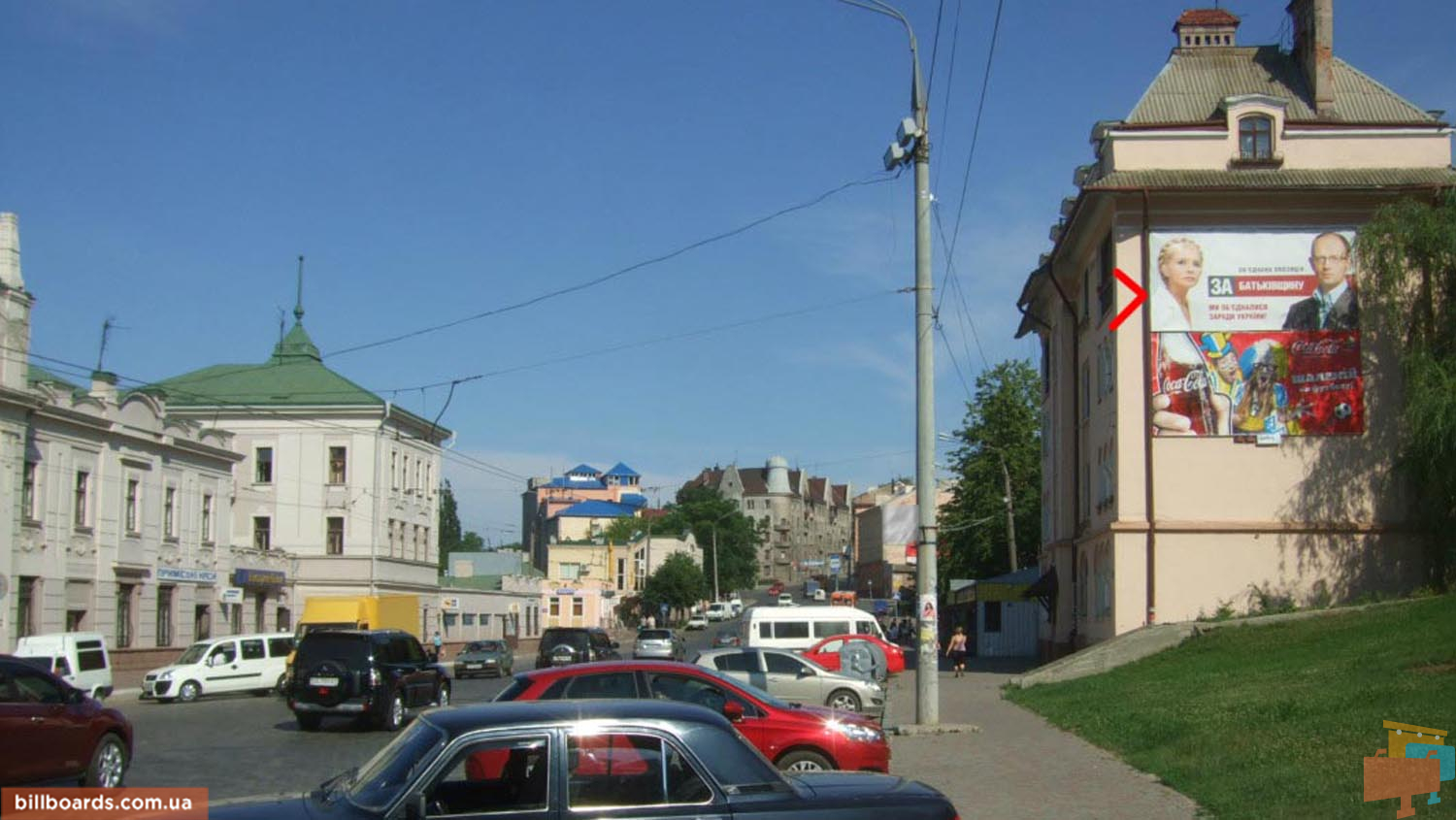 Billboard Chernivtsi,  Gagarina st., 23, verhnij, verhnij