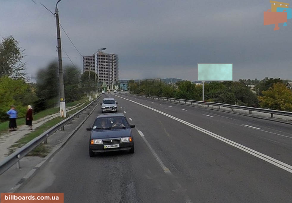 Билборд Киев,  Столичне шосе, в напрямку до Авторинку