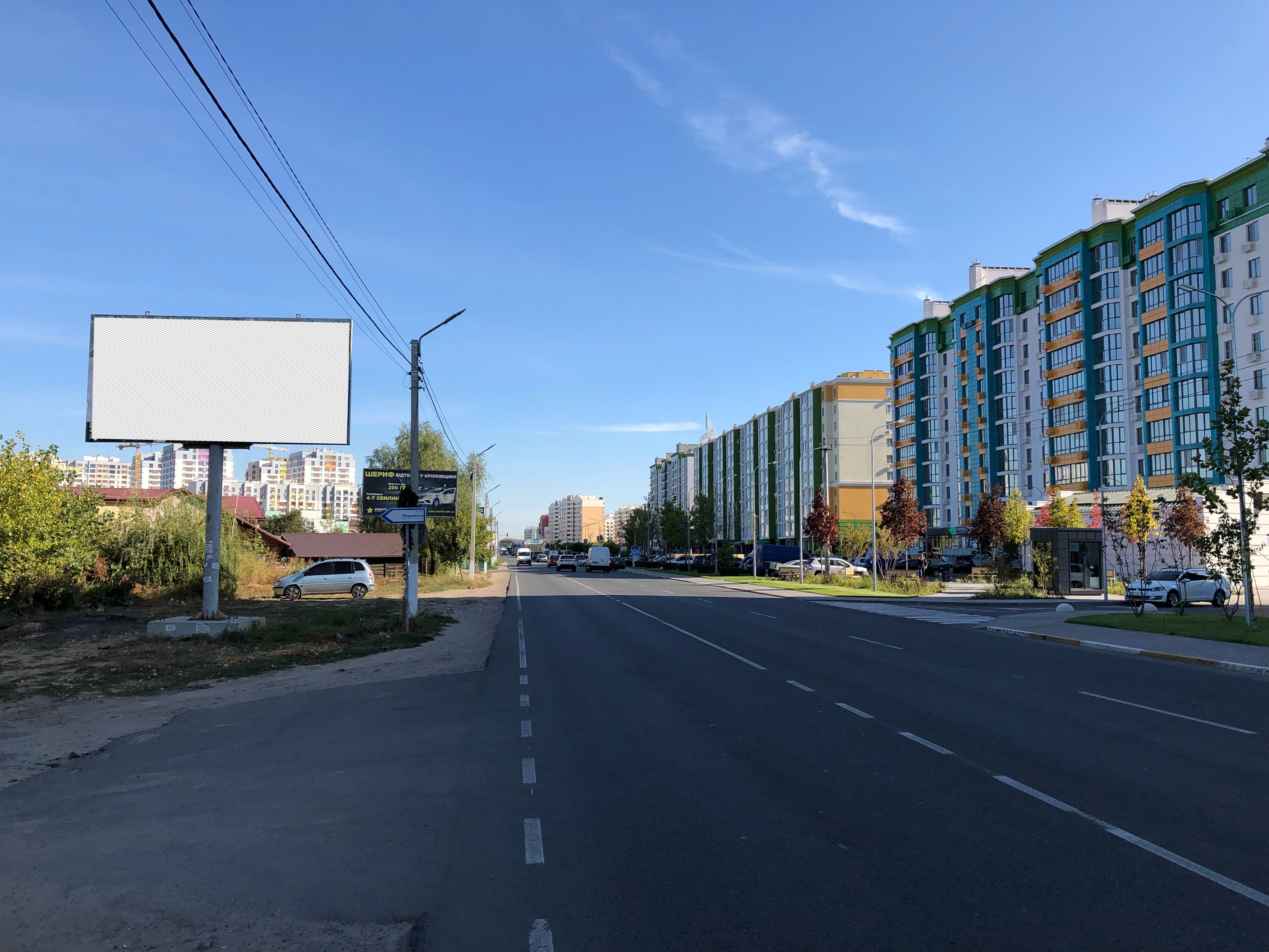 Billboard Kryukivshchyna,  St. Balukova , Naprotiv zk "Evromisto"