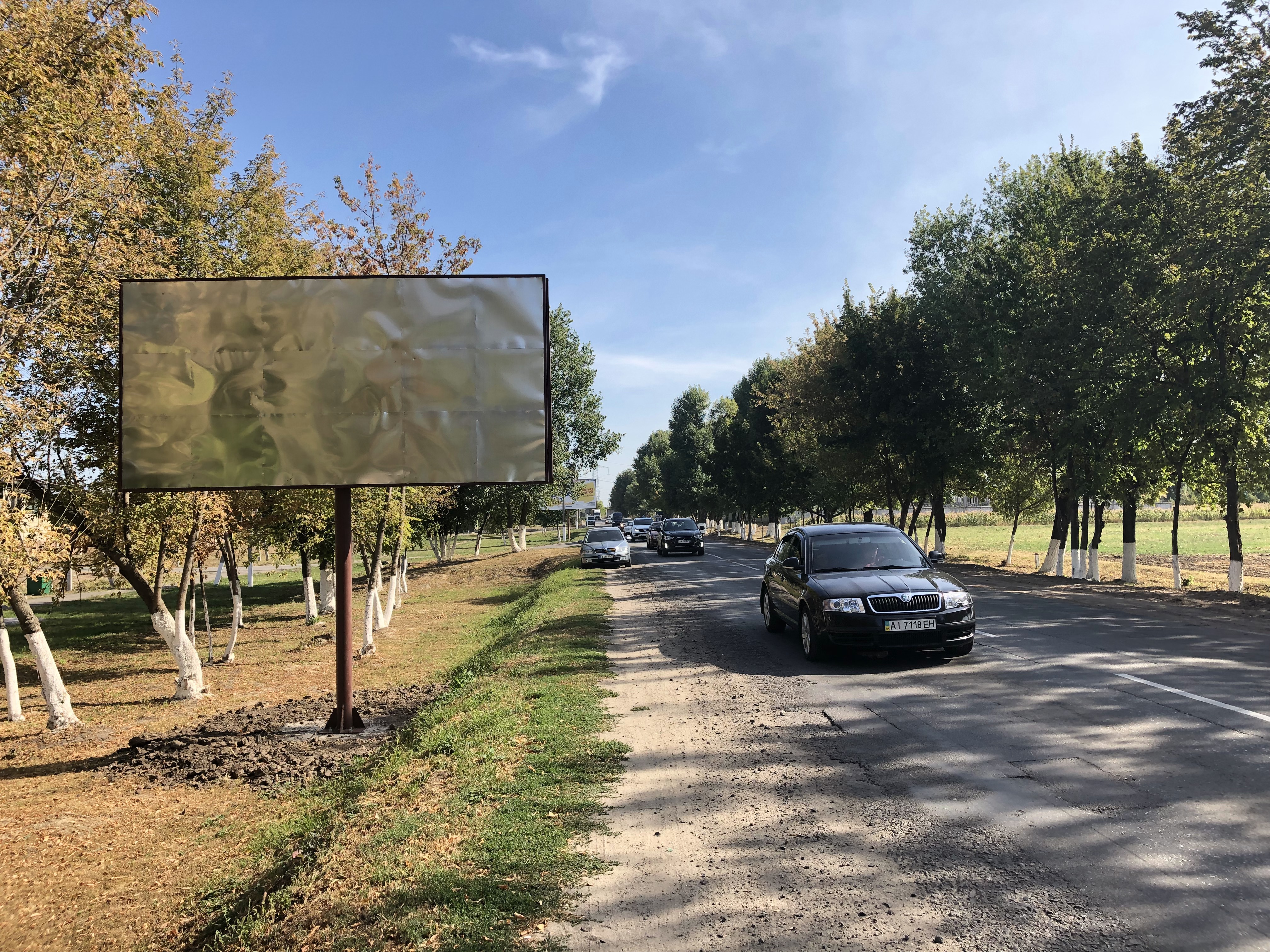 Білборд, бігборд (борд)  Чабани,  Вул. Машинобудівників навпроти ЖК "Піонерський 2"