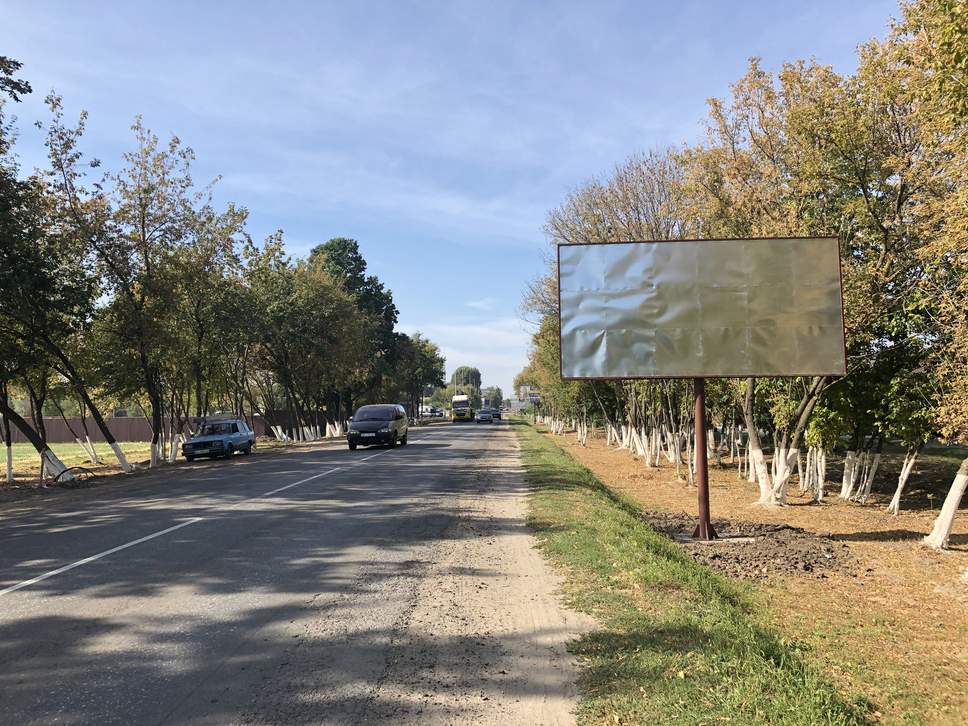 Білборд, бігборд (борд)  Чабани,  Вул. Машинобудівників навпроти ЖК "Піонерський 2"