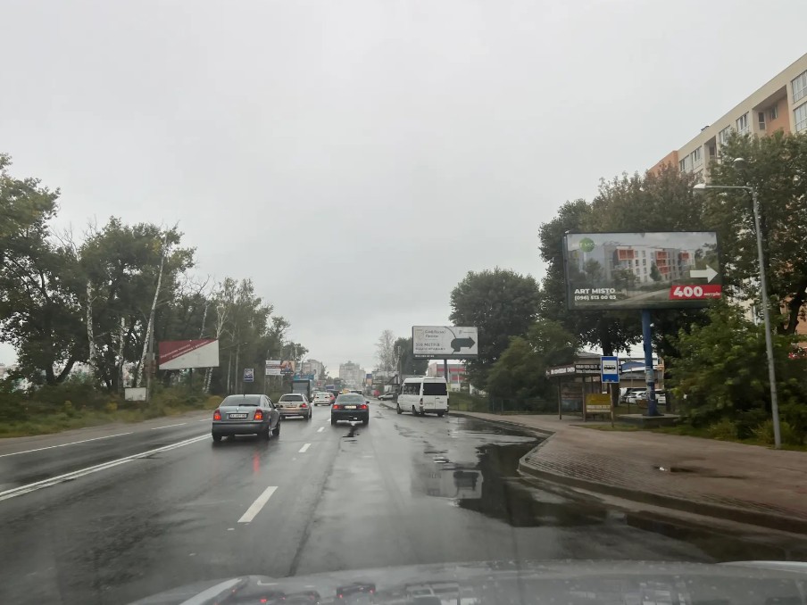 Billboard Sofiivska Borshchagivka,  st.Soborna, 126/15, bila zupinki ZK Sofia Sfera