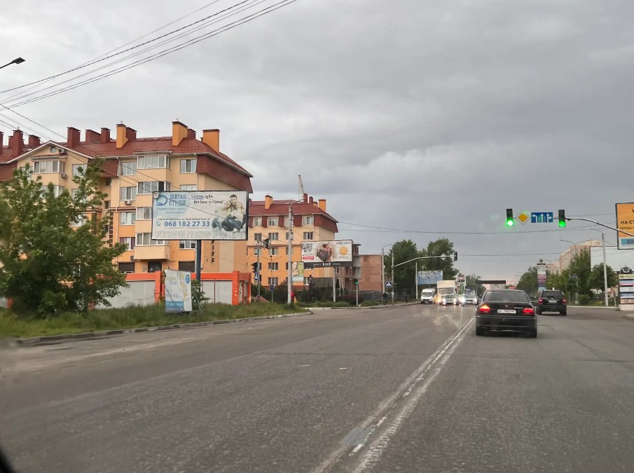 Billboard Sofiivska Borshchagivka,  st.Soborna, navproti Novus