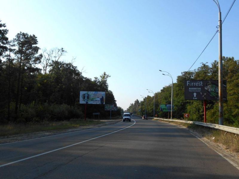 Billboard Vishgorod,  Trasa "Kiiv-Ivankiv-Ovruc", R-02 km 18+800 pravo, viizd z m. Visgorod v napramku pl. Sevcenka, Kil'cevoi dorogi m. Kiiv, v Kiiv