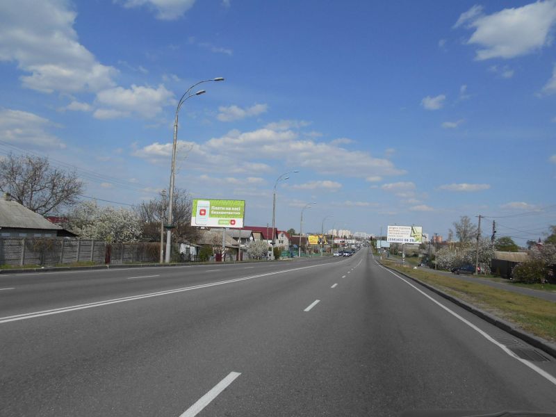 Билборд Бровары,  м.Бровари, вул.Київська, 41, провулок Пісчаний