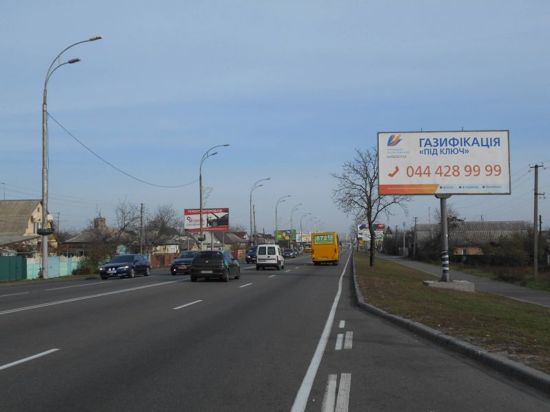 Билборд Бровары,  м.Бровари, вул.Київська, 66  (світлофор)