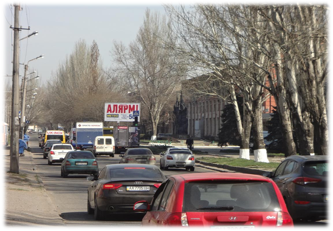 Билборд Одесса,  ул. Черноморского казачества, 72/4