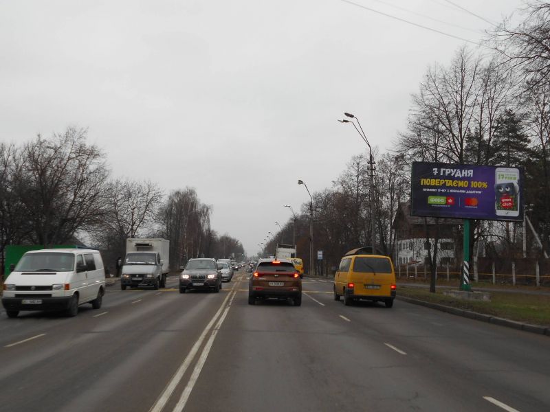 Билборд Бровары,  Оникієнка Олега вул. (кол. Кутузова). Радистів, АЗС