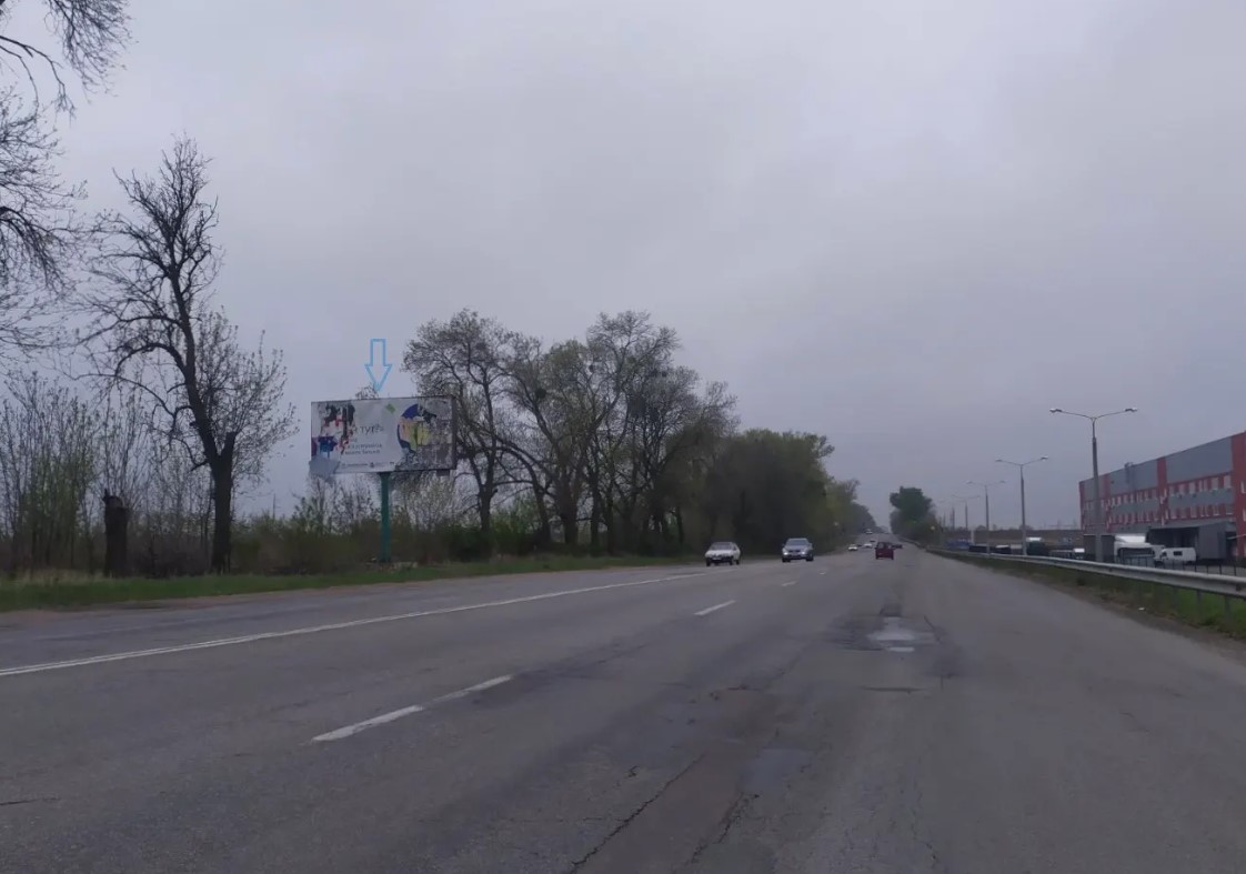 Billboard Svyatopetrivske,  st. Kiivs'ka, svitlofor, zupinka, Tamozennij terminal, a/d m. Visneve-Boarka