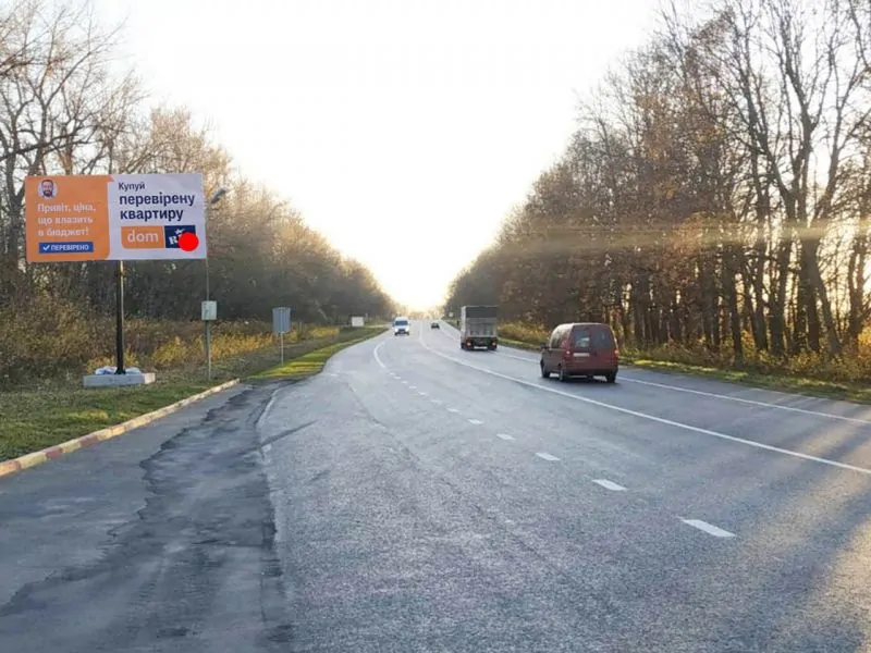 Билборд Хмельницкий трассы,  Виїзд на Чернівці (азс Shell, H03)