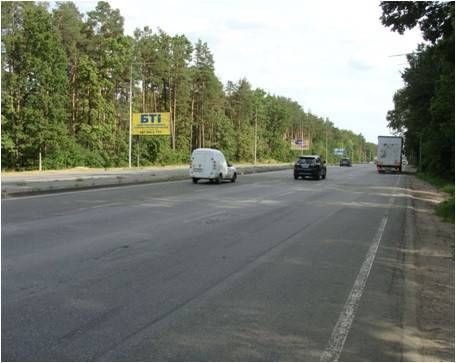 Билборд Киев,  Кільцева дорога, вул. Міська до Ашан, ТРЦ "Лавина", в напрямку м. Києва