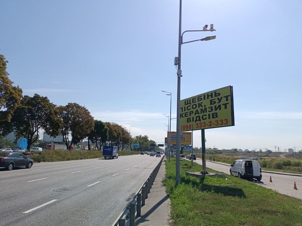 Billboard Vishnev,  m. Kiiv, st. Velika Kil'ceva, povorot na rinok "Stolicnij"