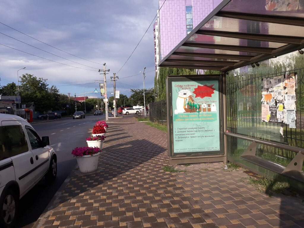 Ситилайт Петропавловская Борщаговка,  с. Петропавлівська Борщагівка, вул. Соборна, 80 (зупинка біля сільради)