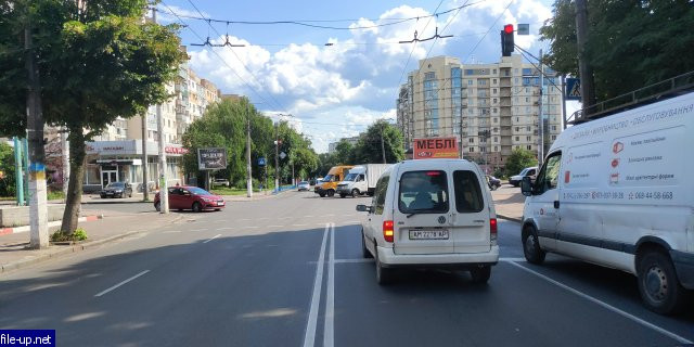 Скроллер Житомир,  вул.  Перемоги, 54/ вул.  Домбровского (ТРЦ "Дастор", "АТБ")