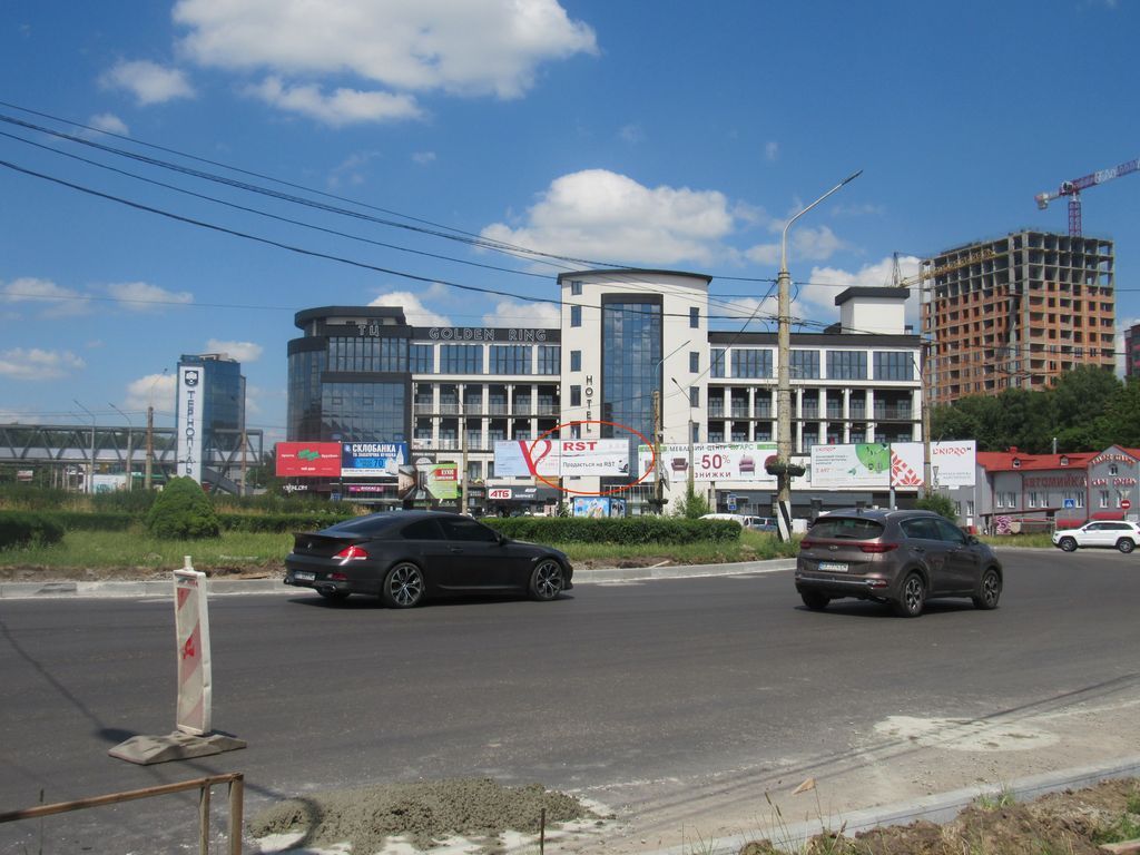 Билборд Тернополь,  Збаразьке шосе - Бандери -Протасевича (правий)