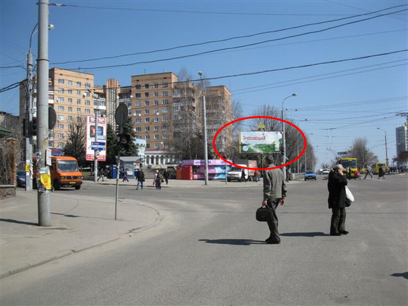 Billboard Rivne,  Grusevs'kogo  - Cervonia  ( TRCCajka)
