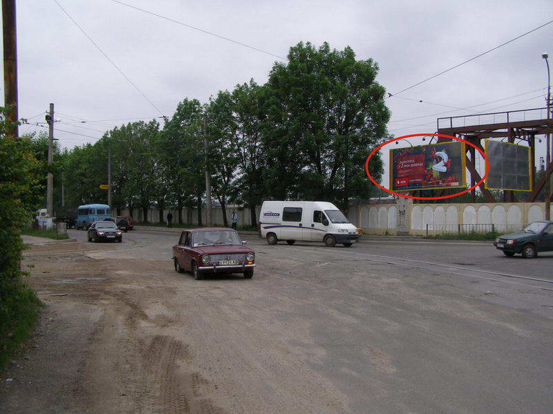 Billboard Lviv,  Sevcenka (navproti kincevoi zupinki tramvaa No7)