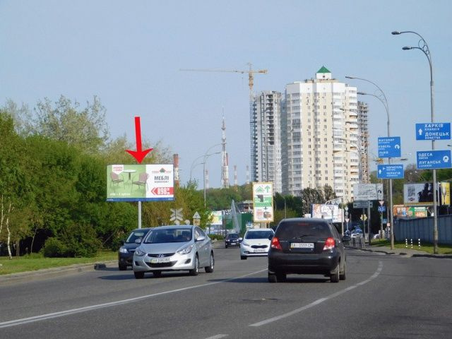 Billboard Kyiv,  Грінченка М. вул., 16-й від Протасового Яру, в центр