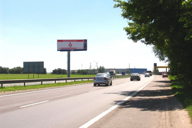 Megaboard Kyiv,  В'їзд до Києва, з боку Чернігова, виїзд на Бровари, від котедж.городка Княжичі