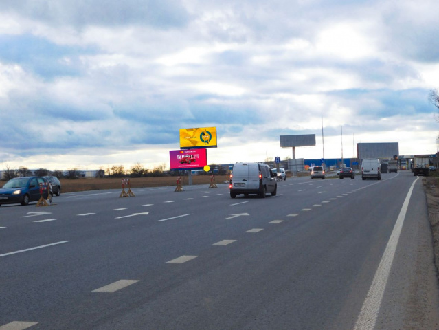 Billboard Brovary,  viizd z Kieva, do Cernigova, do kotedz. mistecka Knazici 27 km