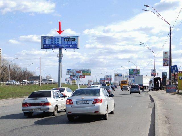 Megaboard Kyiv,  Кільцева дорога 20, від Курбаса пр-т, Перемоги пр-т, до Одеської пл.