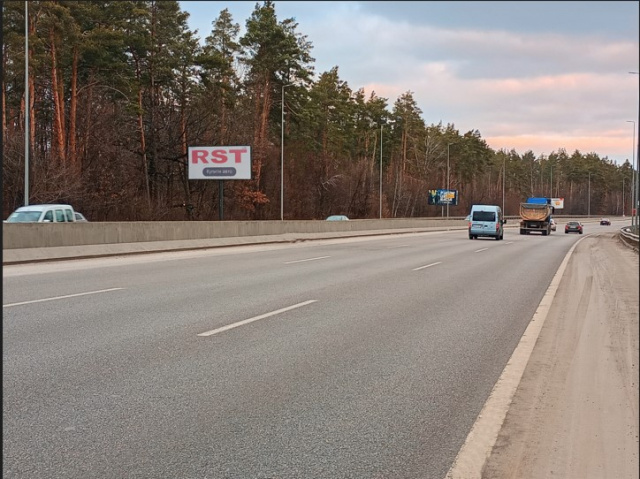 Билборд Киев трассы,  Одеське шосе, в напрямку с. Глеваха, Сільпо