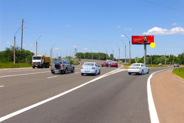 Megaboard Kyiv,  Виїзд з Києва, до Чернігова, трансп.развязка, біля Бол. Димерки, віадук, до котедж. містечка Княжичі