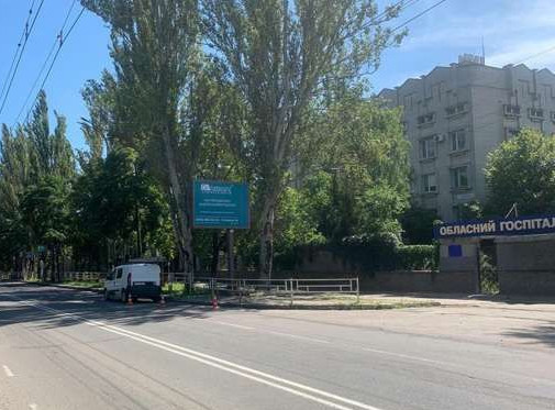 Бэклайт Херсон,  Ушакова просп. - Гмирьова вул.