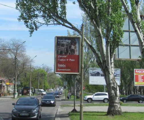 Citylight Mykolaiv,  Central'nij prosp. (Lenina prosp.) - Mala Mors'ka st., (No2)