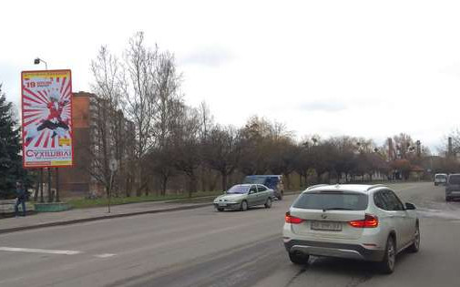 Billboard Rivne,  Naberezna st. - Miru prosp.