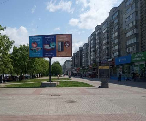 Билборд Сумы,  Харківська вул., 2/2 (ТЦ "Мануфактура")