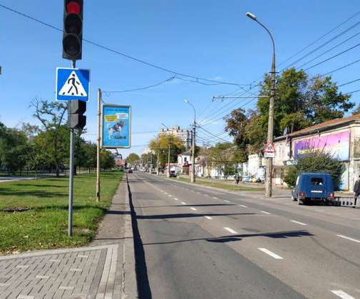 Citylight Mykolaiv,  Central'nij prosp. (Lenina prosp.) - Mala Mors'ka st., (No2)