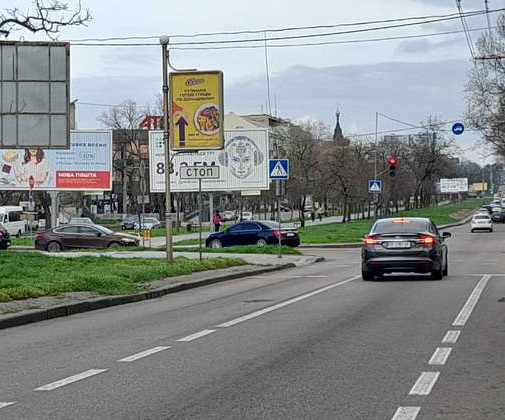Citylight Mykolaiv,  Central'nij prosp. (Lenina prosp.) - Mala Mors'ka st., (No1)