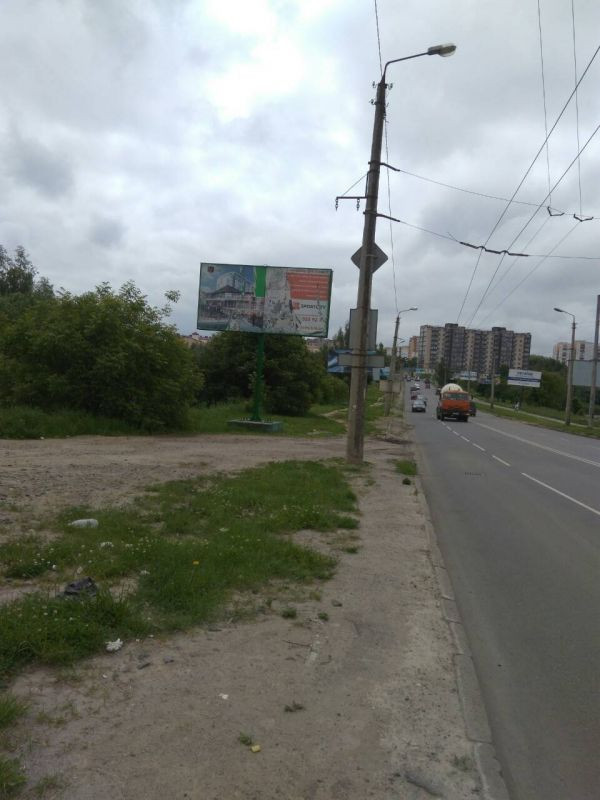 Билборд Хмельницкий,  пер.вул.П. Мирного - Залізняка