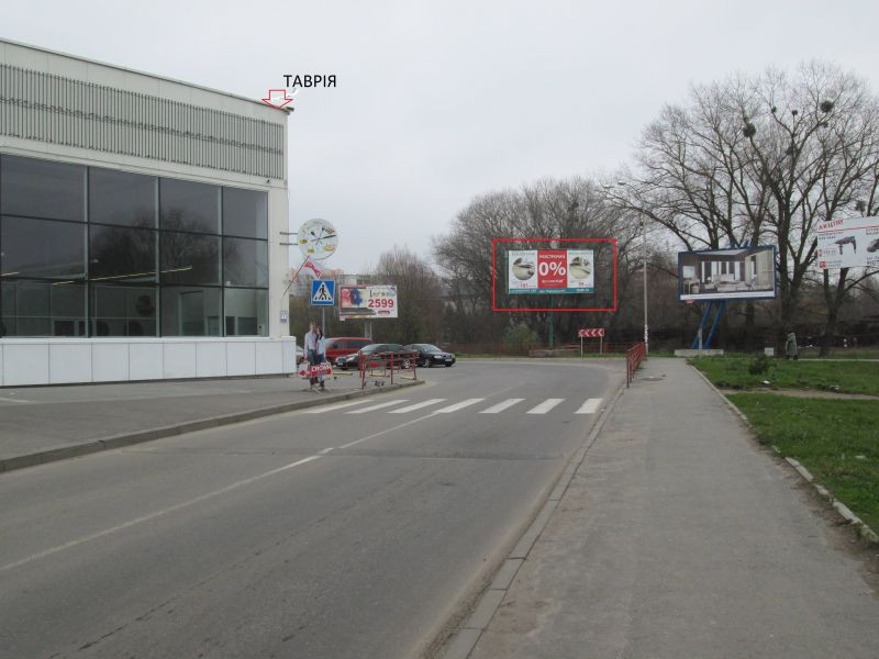 Билборд Хмельницкий,  вул. Зарічанська 11/4 (Епіцентр місток) № 1