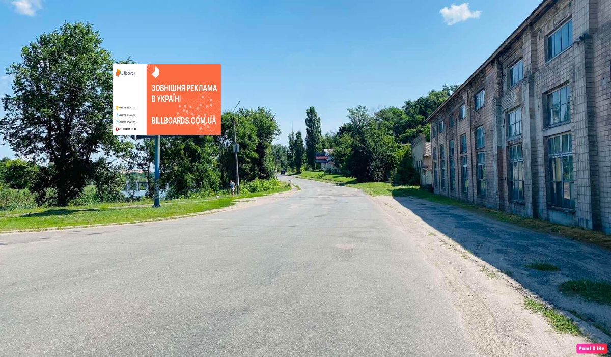 Билборд Корсунь-Шевченковский,  ко2325 вул. Правобережна ст Б