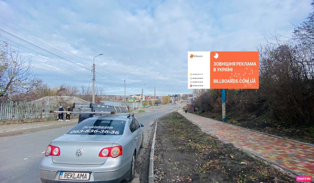 Билборд Корсунь-Шевченковский,  ко2322 Ярослава Мудрого ( спуск )