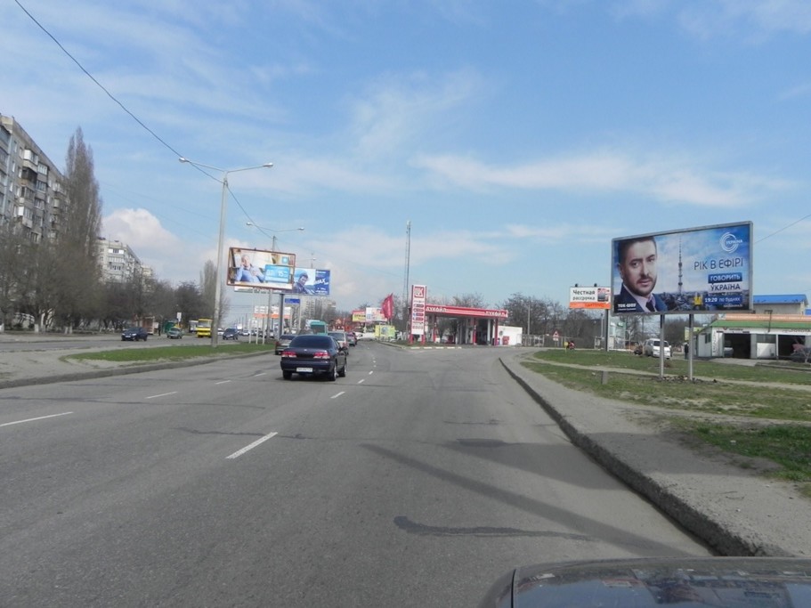 Білборд, бігборд (борд)  Одеса,  Миколаївська-Південна