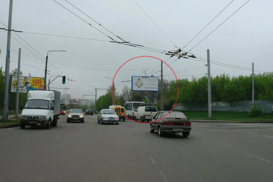 Билборд Полтава,  вул. В.Тирновська / Юрія Тимошенка ("Тарапуньки") вул. (Примакова) (зуп. «Бібліотека») білборд