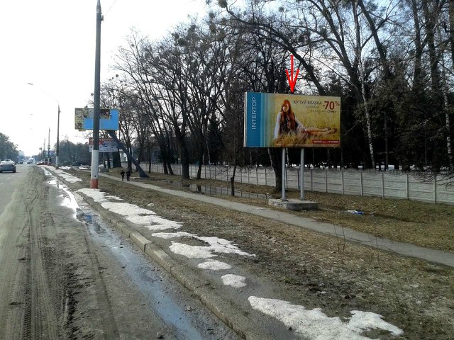 Billboard Zhytomyr,  Kievskoe sosse, 45a (v'ezd v gorod s storony Kieva)