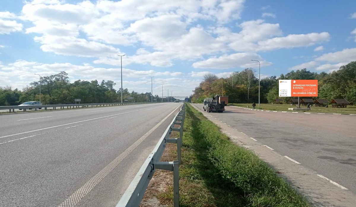 Билборд Житомир трассы,  Траса Київ-Житомир (кордон Жит.та Київ. обл)