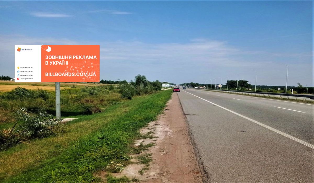 Билборд Житомир трассы,  Траса Київ-Житомир АЗС Socar (в ст. Житомир)