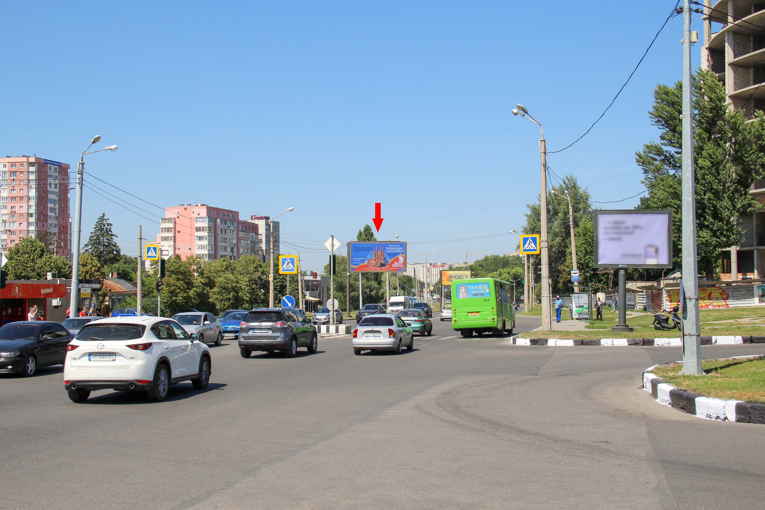 Билборд Харьков,  Клочківська вул., 163, з центру   ( VIP )